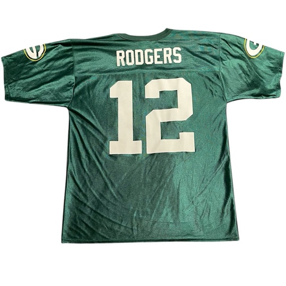 Packers NFL Aaron Rodgers Jersey EUC - Picture 2 of 5